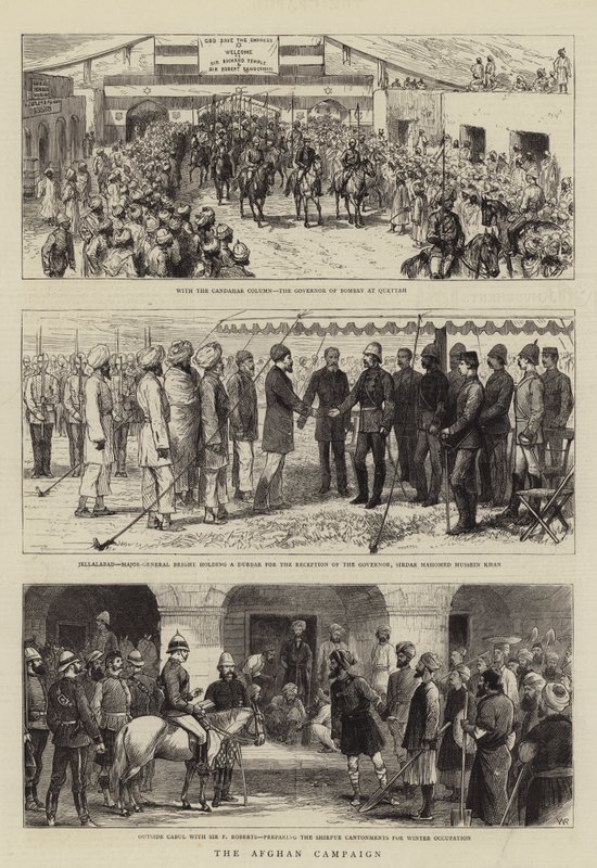 La campagna afgana da William Ralston