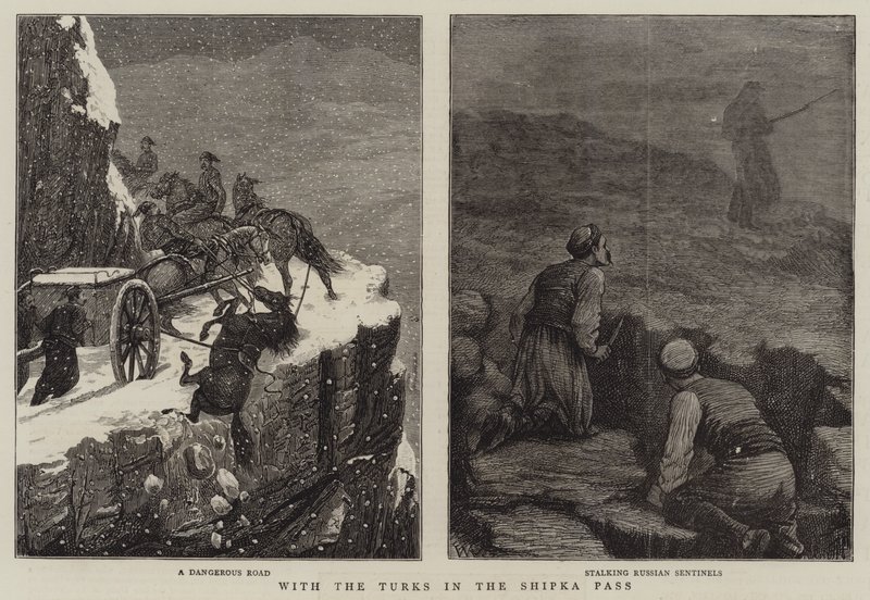 Con i turchi nel passo di Shipka da William Ralston