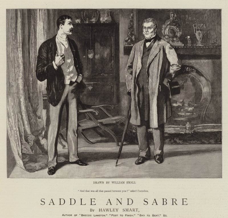 Sella e sciabola da William Small