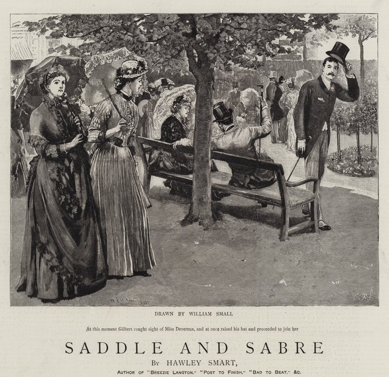 Sella e sciabola da William Small
