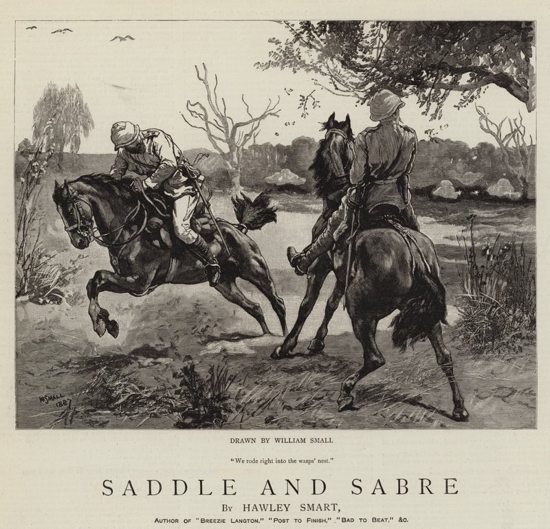 Sella e sciabola da William Small