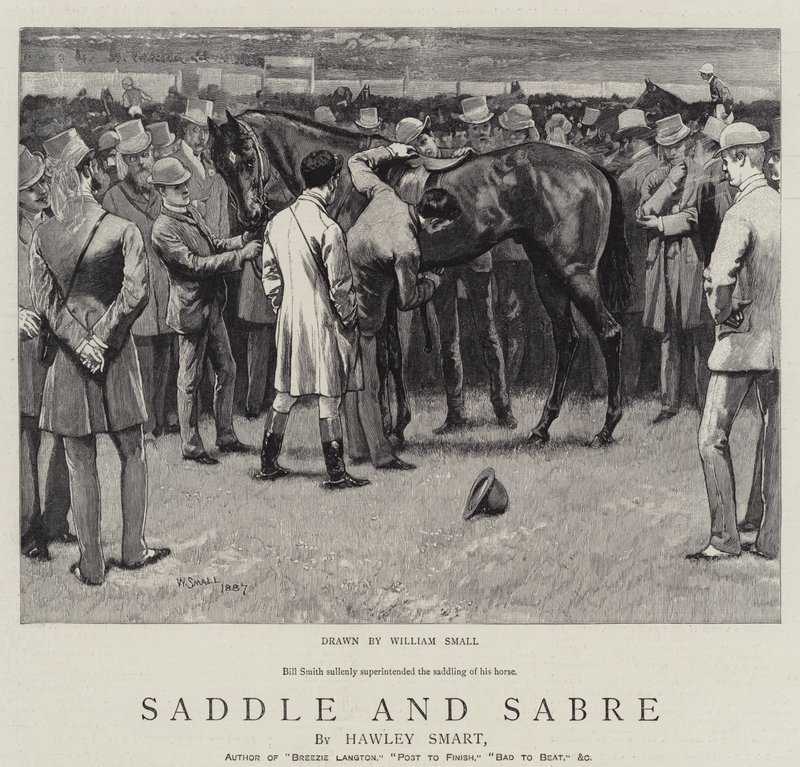 Sella e sciabola da William Small
