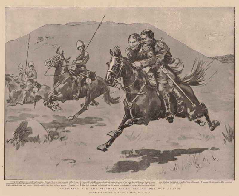 Candidati per la Victoria Cross, Coraggiosi Dragoni da William T. Maud
