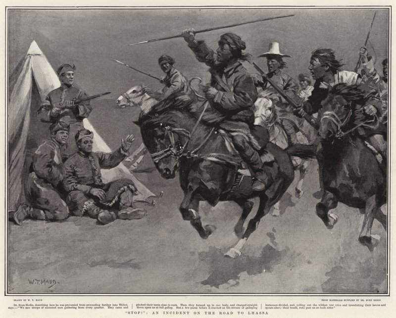 Fermati!, un incidente sulla strada per Lhassa da William T. Maud