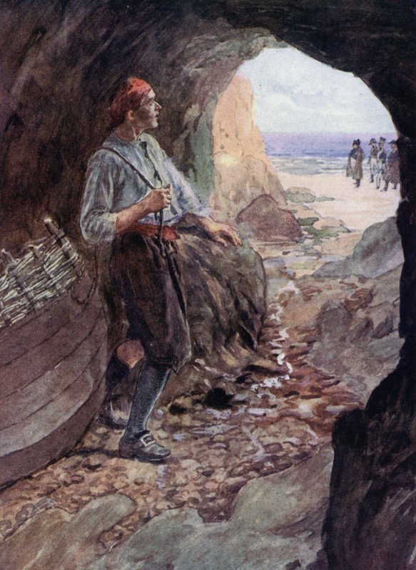 Napoleone e il Marinaio Britannico da William after Rainey
