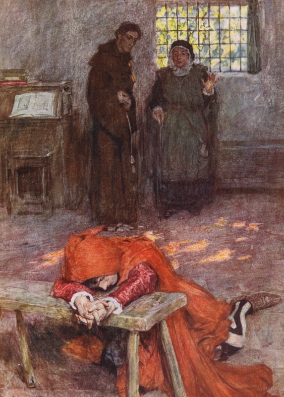 Romeo e Giulietta di Shakespeare: Atto III, Scena III da William (after) Hatherell
