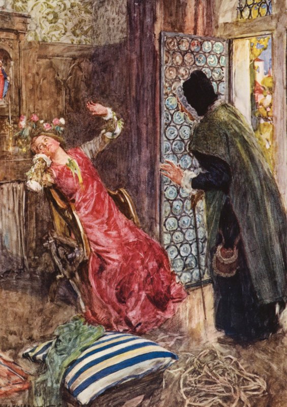 Romeo e Giulietta di Shakespeare: Atto III, Scena II da William (after) Hatherell