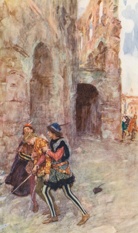 Romeo e Giulietta di Shakespeare: Atto III, Scena I da William (after) Hatherell