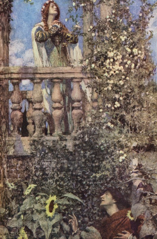 Romeo e Giulietta di Shakespeare: Atto II, Scena II da William (after) Hatherell