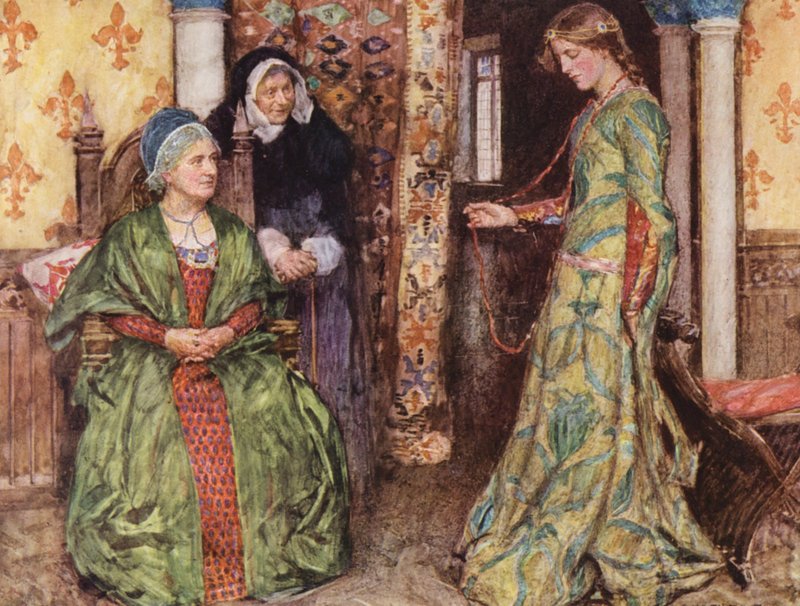 Shakespeare, Romeo e Giulietta: Atto I, Scena III da William (after) Hatherell
