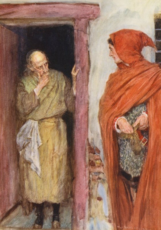 Romeo e Giulietta di Shakespeare: Atto V, Scena I da William (after) Hatherell
