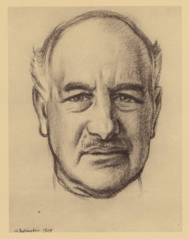 Ritratto del Rt Hon Lord Melchett di Landford da William (after) Rothenstein