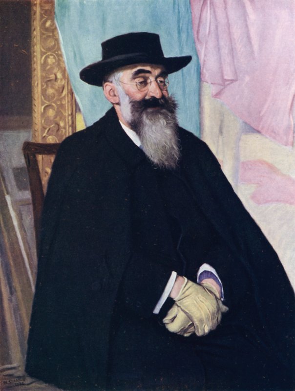 Ritratto di Lucien Pissarro da William (after) Strang