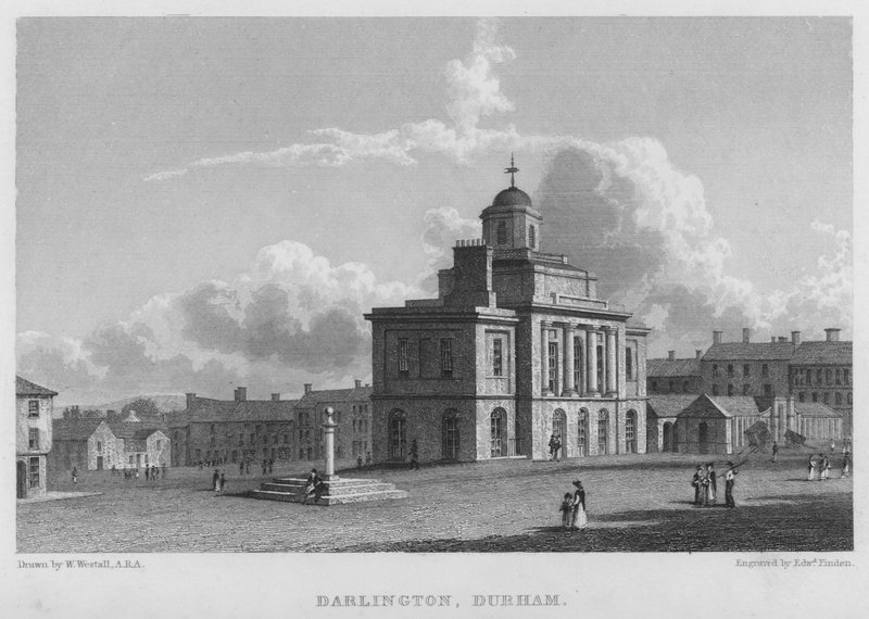Darlington, Durham da William (after) Westall