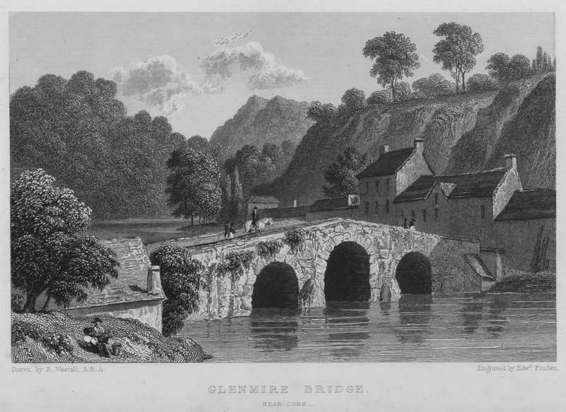 Ponte di Glenmire, vicino a Cork da William (after) Westall