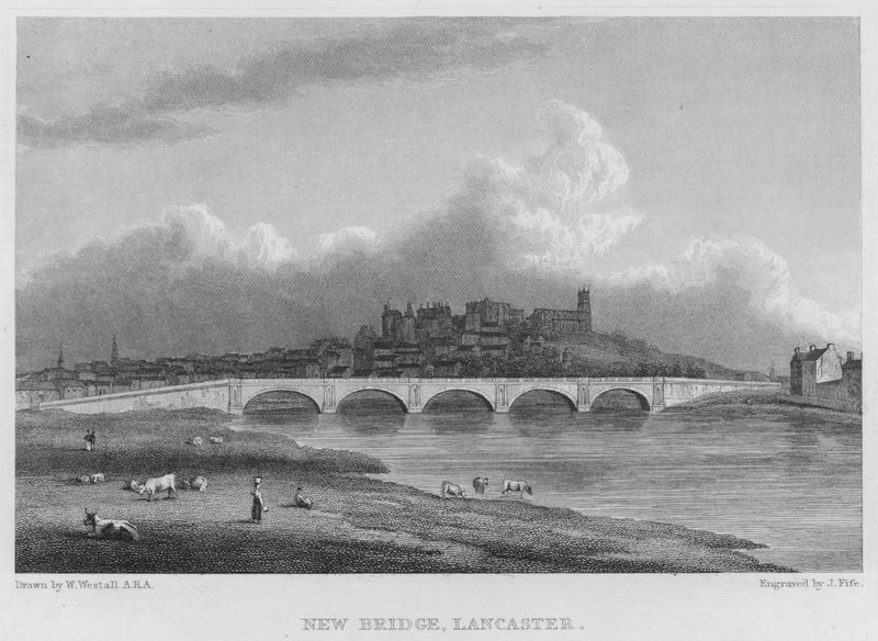 Nuovo Ponte, Lancaster da William (after) Westall
