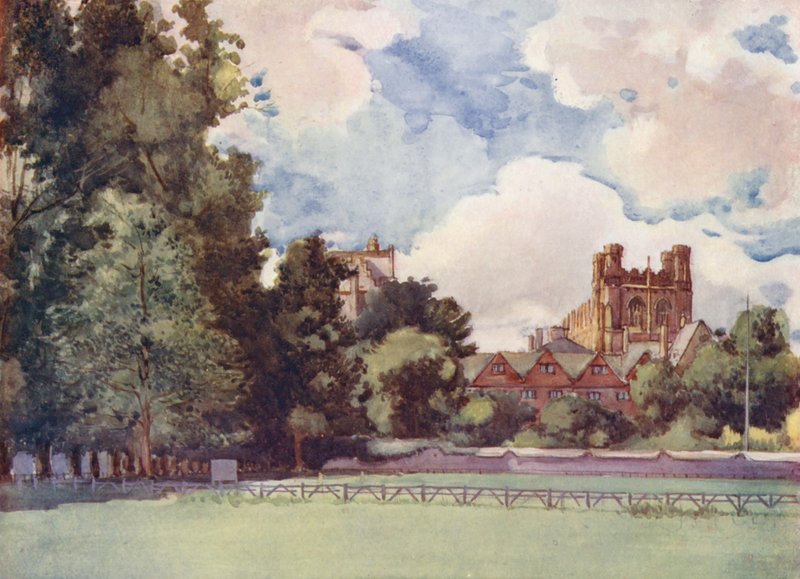 Christchurch Meadows, il luogo alla moda quando "Tom Brown" e "Verdant Green" erano studenti da William Ainsworth Wildman