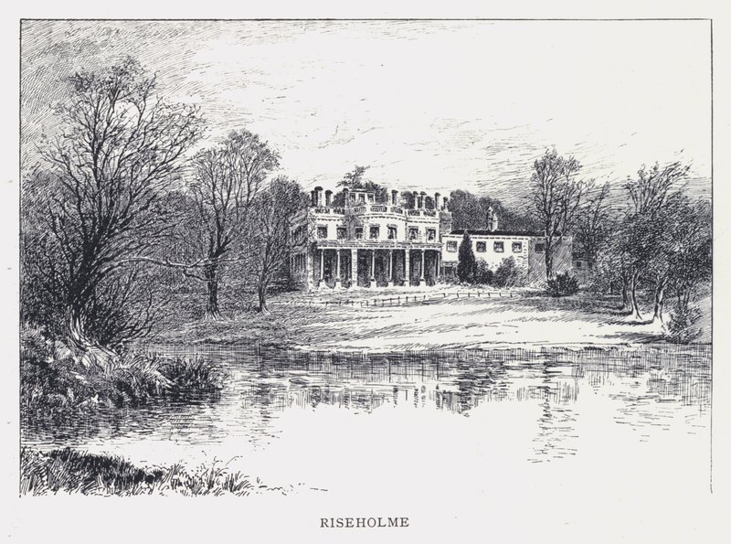 Riseholme (incisione) da William Alexander Ansted