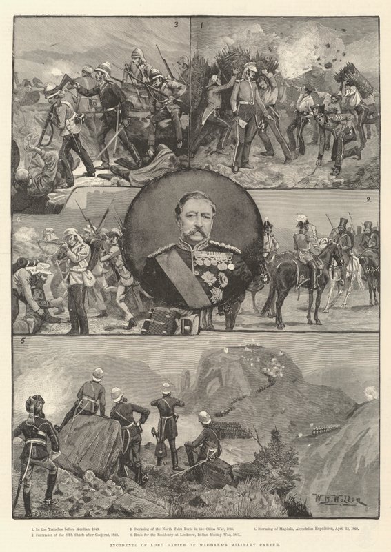 Incidenti della carriera militare di Lord Napier di Magdala da William Barnes Wollen