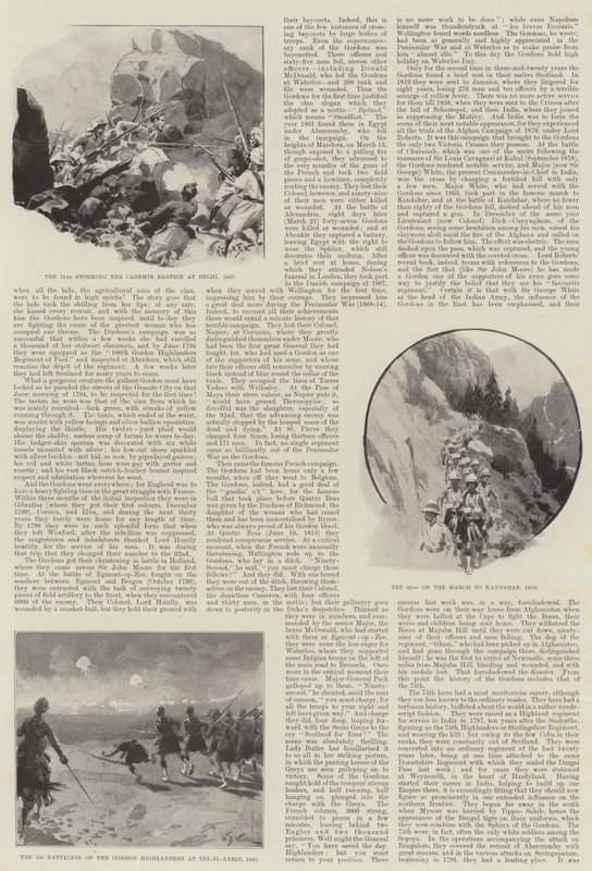 Gli Highlander di Gordon e le loro Gesta del Passato da William Barnes Wollen