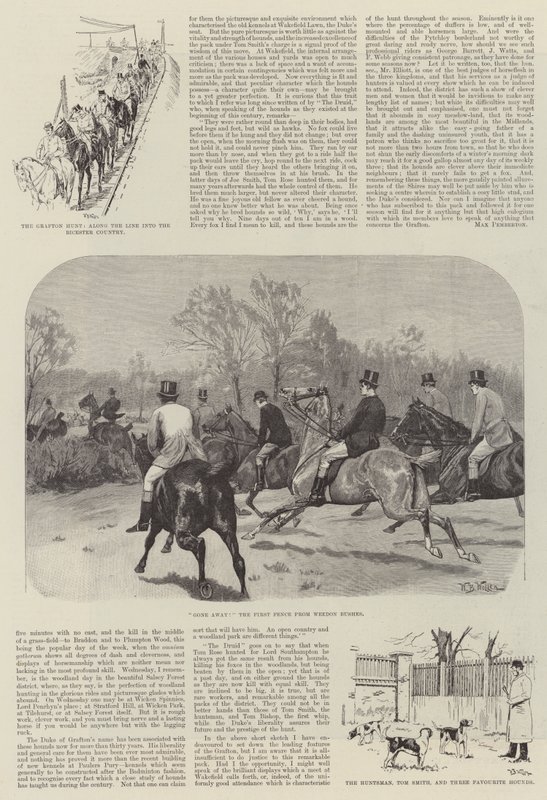 La caccia di Grafton da William Barnes Wollen