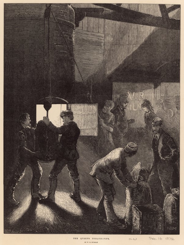 La pipa da tabacco della regina da William Bazett Murray