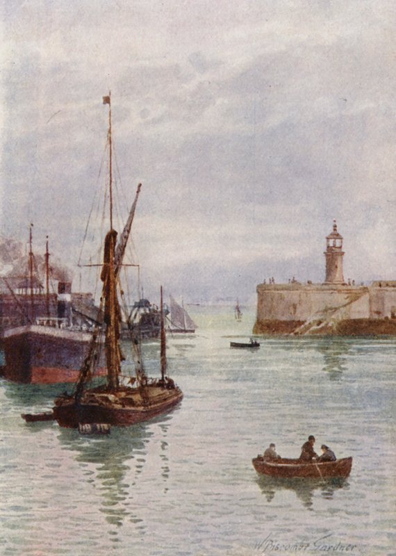 Nel porto di Ramsgate da William Biscombe Gardner