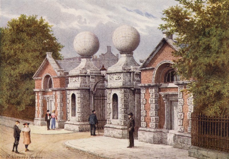 Ingresso Principale, Royal Naval College, Greenwich da William Biscombe Gardner