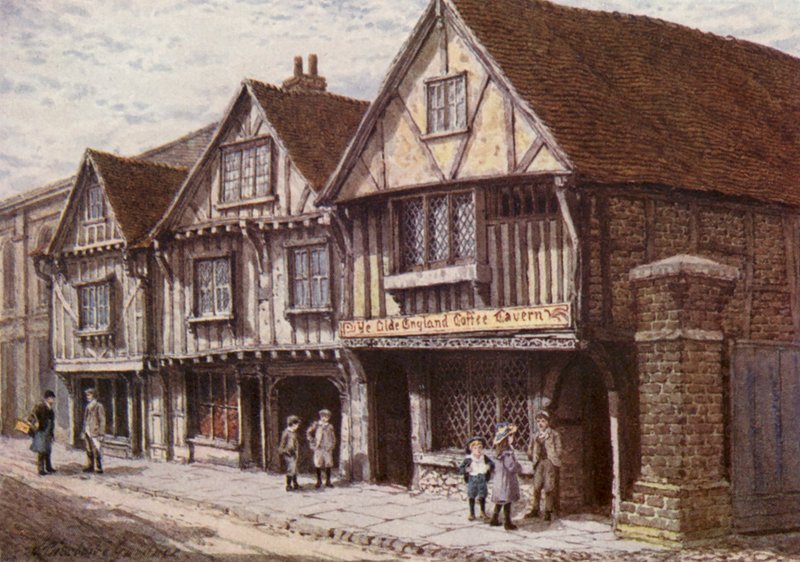 Vecchie Case in West Street, Faversham da William Biscombe Gardner