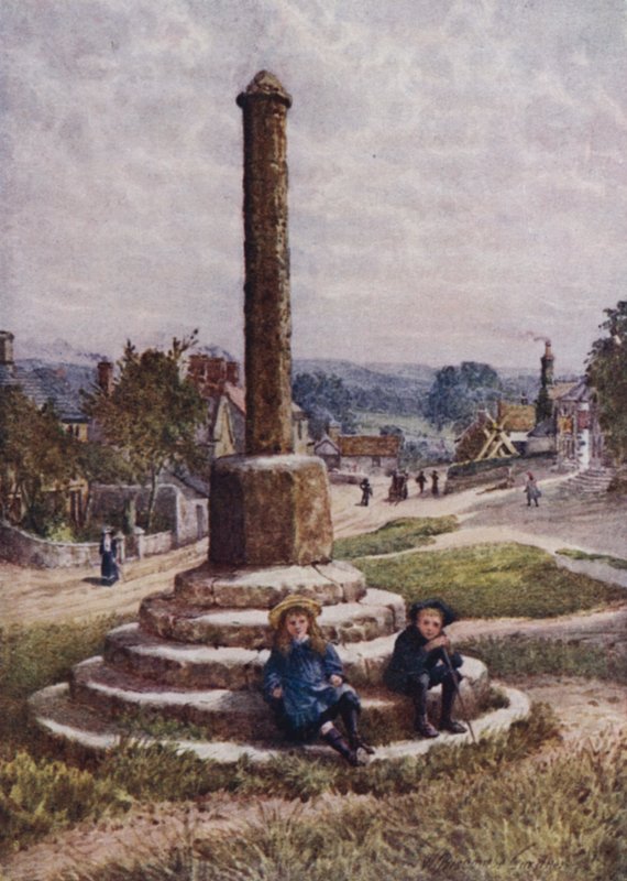 La vecchia croce, Great Longstone da William Biscombe Gardner
