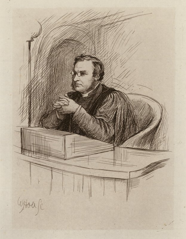 Archibald Hamilton Charteris, Professore di Critica Biblica e Antichità Bibliche da William Brassey (after) Hole