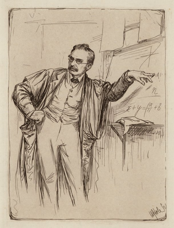 George Chrystal, Professore di Matematica da William Brassey (after) Hole