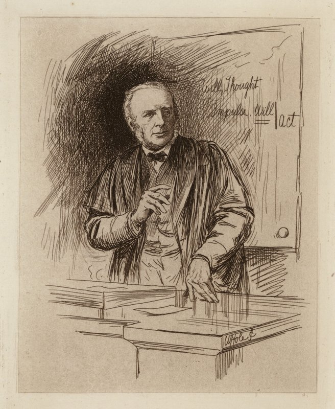 Henry Calderwood, Professore di Filosofia Morale da William Brassey (after) Hole