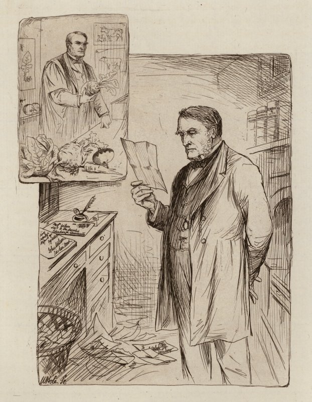 John Wilson, Professore di Agricoltura ed Economia Rurale (incisione) da William Brassey (after) Hole