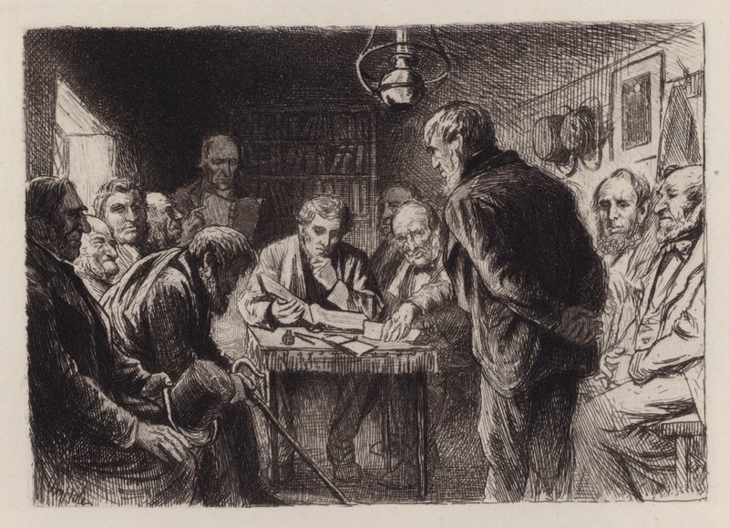 La Sessione della Chiesa da William Brassey (after) Hole