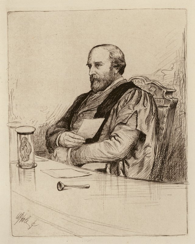 Thomas Grainger Stewart, Professore di Pratica della Medicina (incisione) da William Brassey (after) Hole