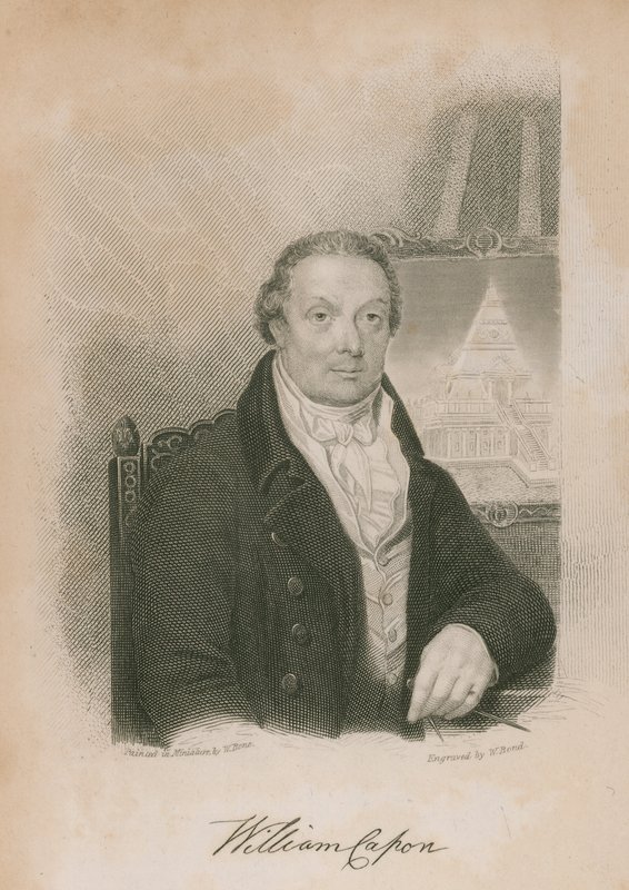 William Capon, disegnatore e pittore di architettura e paesaggi per il defunto altezza reale il Duca di York da William Capon