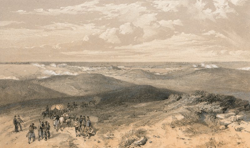 Sebastopoli dalle retrovie delle batterie inglesi da William 