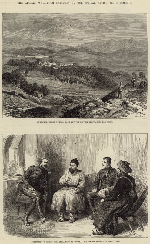La Guerra Afghana da William Crimea Simpson