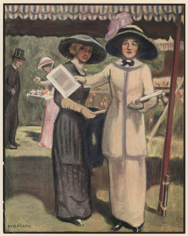 Il bazar della carità, "Nessun resto dato" da William Dacres Adams