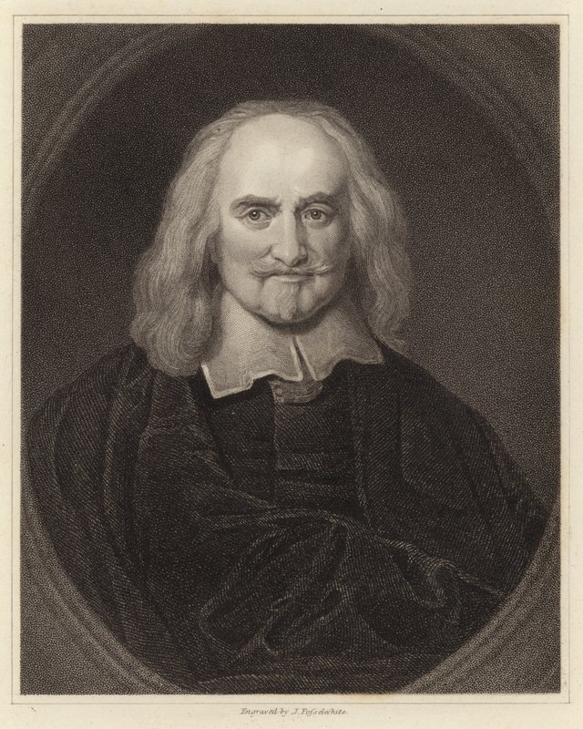 Thomas Hobbes da William Dobson