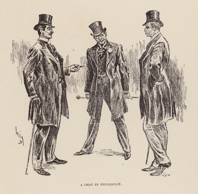 Una chiacchierata a Piccadilly da William Douglas Almond