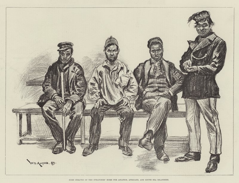 Alcuni ospiti della Casa degli Stranieri per Asiatici, Africani e abitanti delle Isole del Mare del Sud da William Douglas Almond