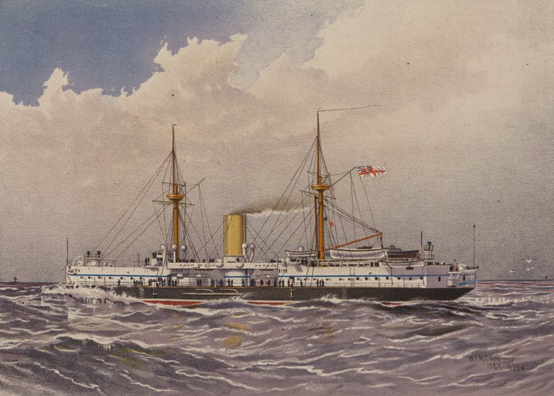 HMS Colossus da William Frederick Mitchell