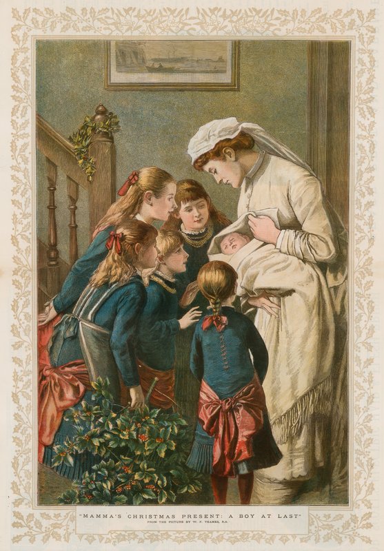 Il regalo di Natale della mamma: finalmente un ragazzo da William Frederick Yeames