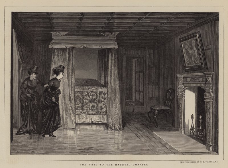La visita alla camera infestata da William Frederick Yeames