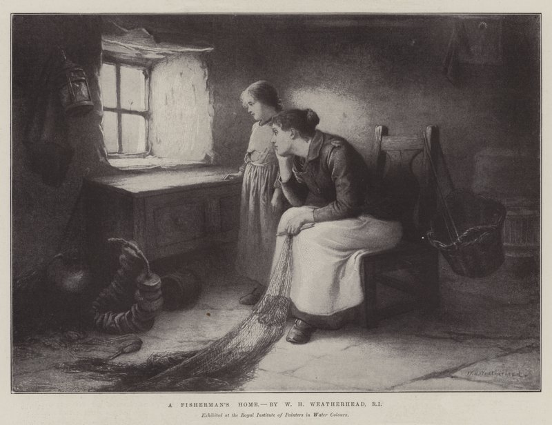 Una casa di pescatori da William Harris Weatherhead