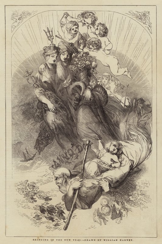 Portare il nuovo anno da William Harvey