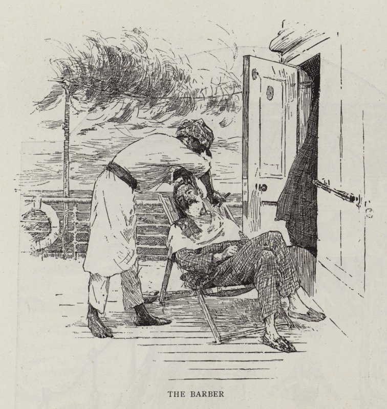 Vita in mare su un piroscafo australiano da William Hatherell