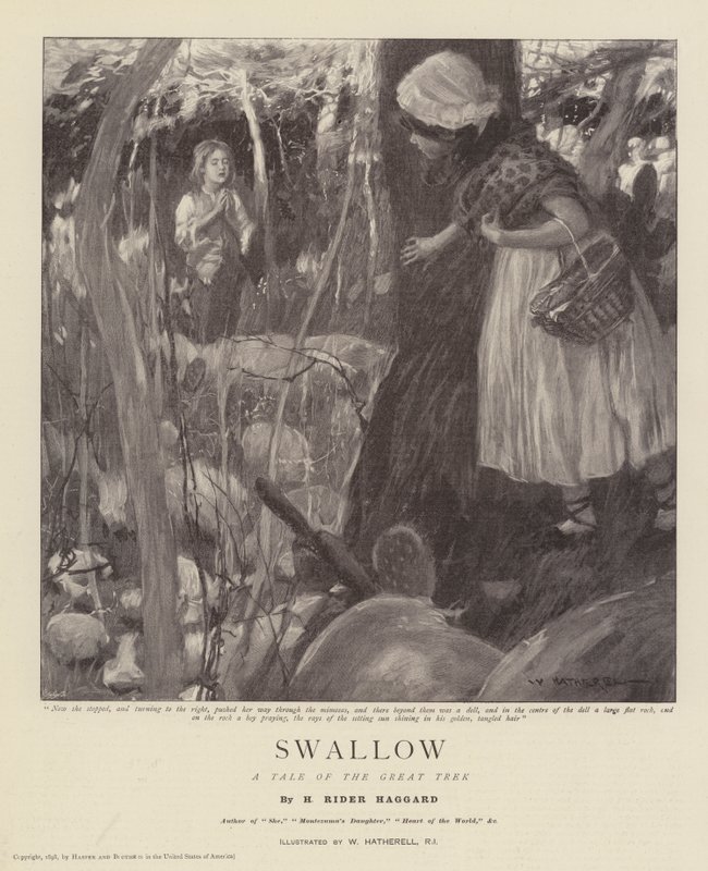 Swallow, una storia del Grande Trek da William Hatherell